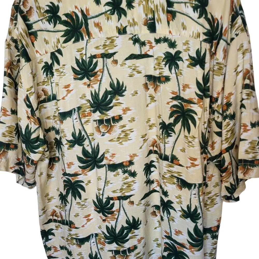 Vintage Get Arnie Shirt Mens XL Hawaiian Camp Button‎ Down Vacation Resort Wear - Picture 5 of 10